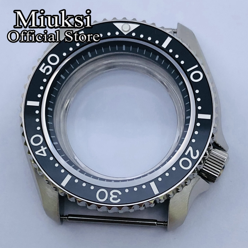 Reel Case - Miuksi 42mm silver sterile watch case