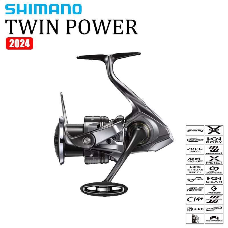 SHIMANO 2024 TWINPOWER Seawate - огляд і ціна Shimano Reel Sienna