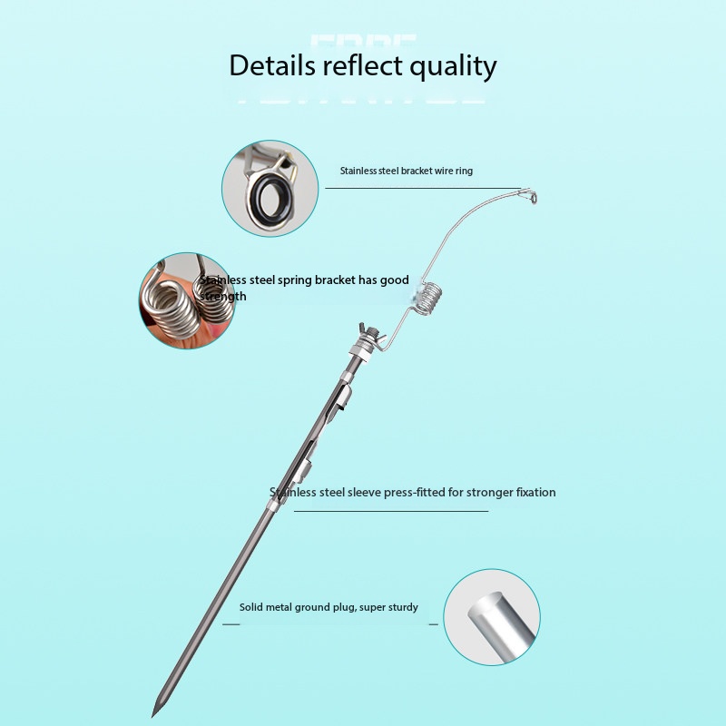 Spring Rod Mini Portable One-P - огляд і ціна Ice Fishing Reel