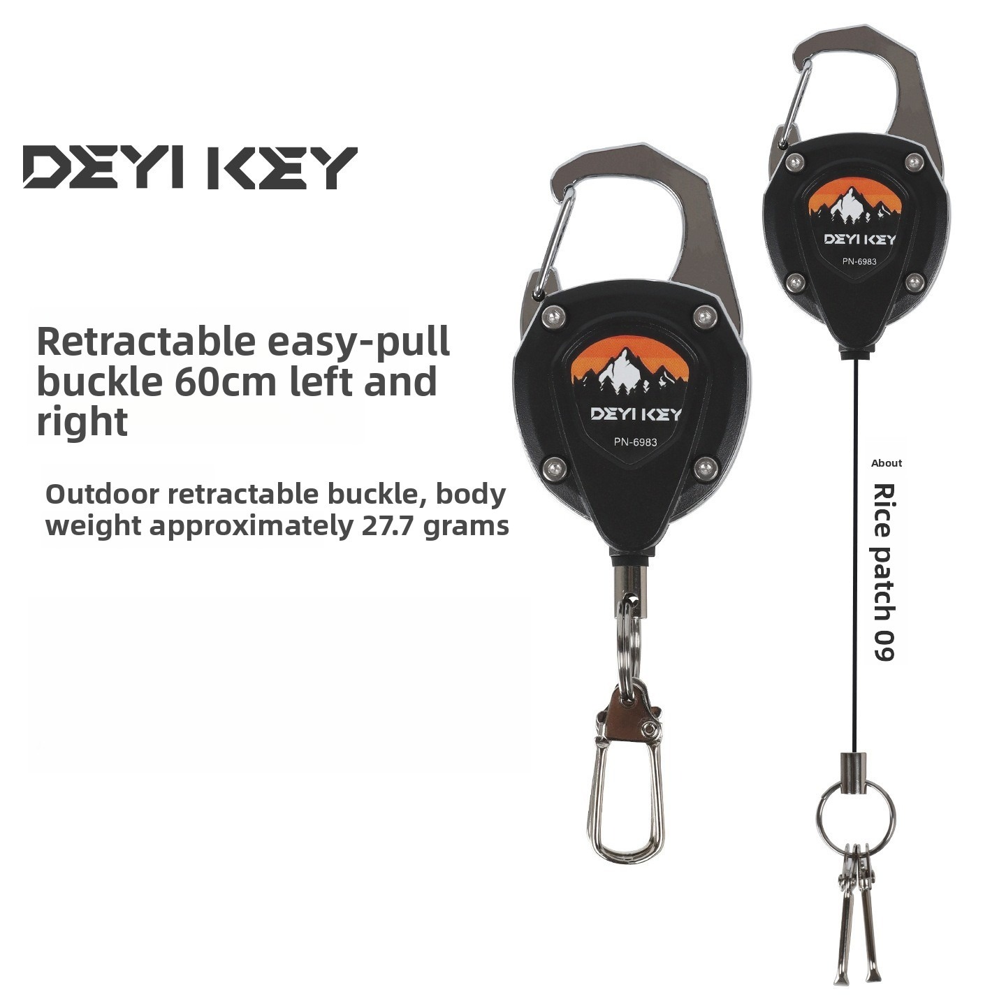Retractable Keychain Heavy Dut - огляд і ціна Reel Repair Kit