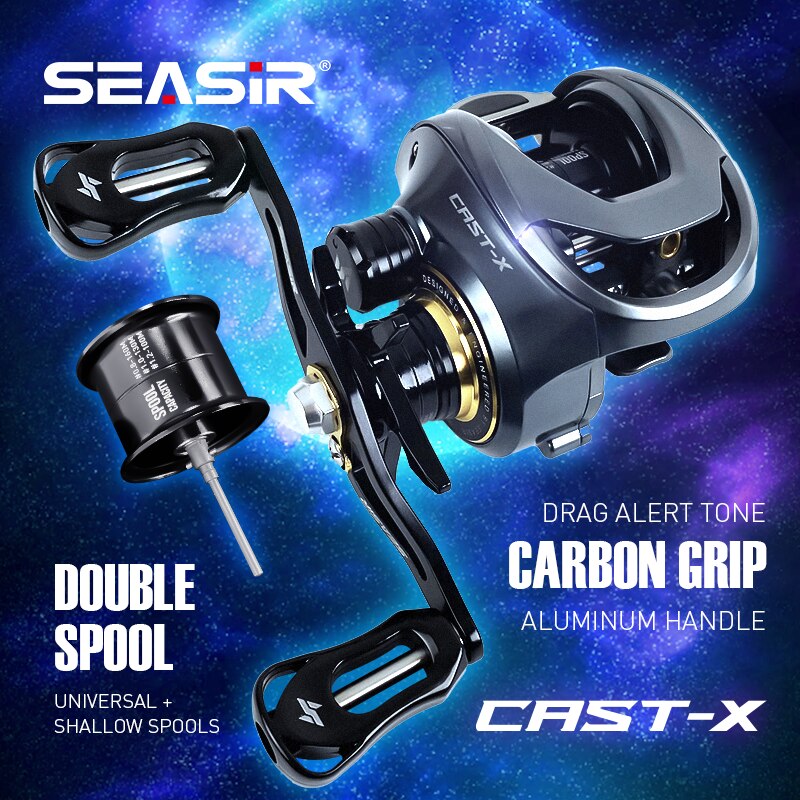 SEASIR Cast-X Baitcasting Reel - огляд і ціна Kastking Reel Zephyr