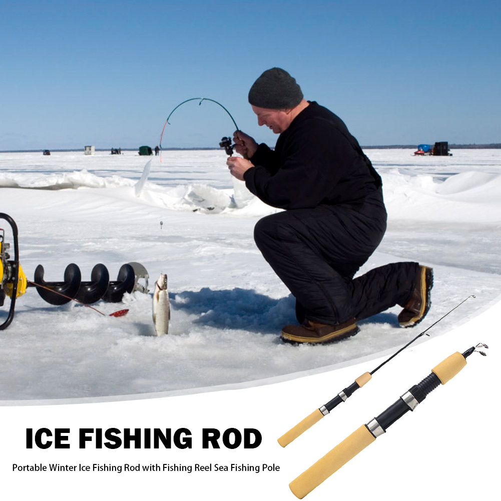 Ice Fishing Rod Portable Spinn - огляд і ціна Ice Fishing Reel