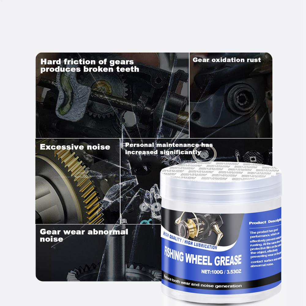 50g /100g Fishing Reel Grease  - огляд і ціна Reel Oil
