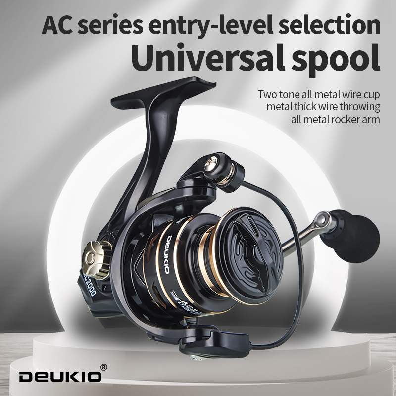 DEUKIO New Spinning Reel Max D - огляд і ціна Daiwa Reel Bg