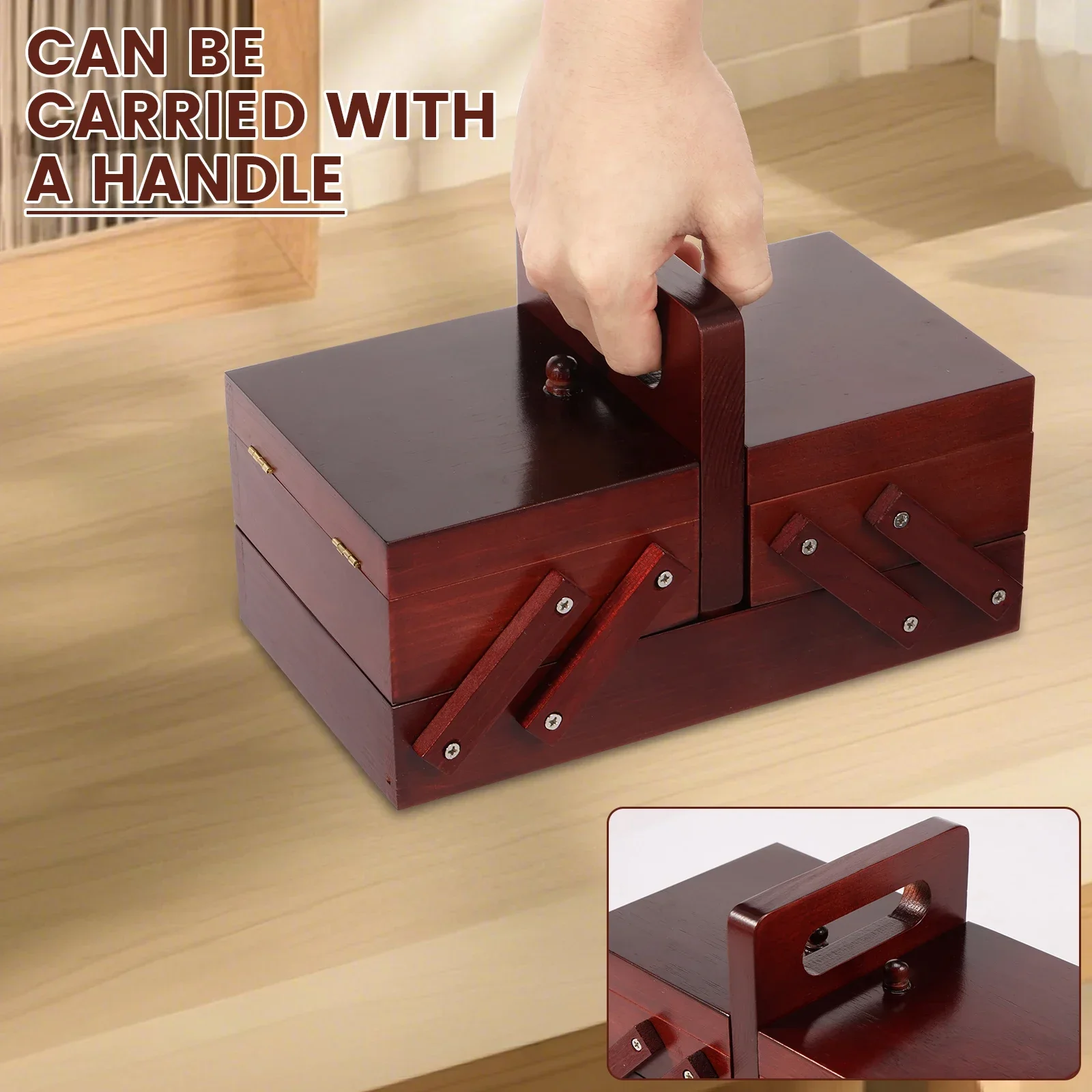 Expandable Sewing Thread Box W - огляд і ціна Reel Case
